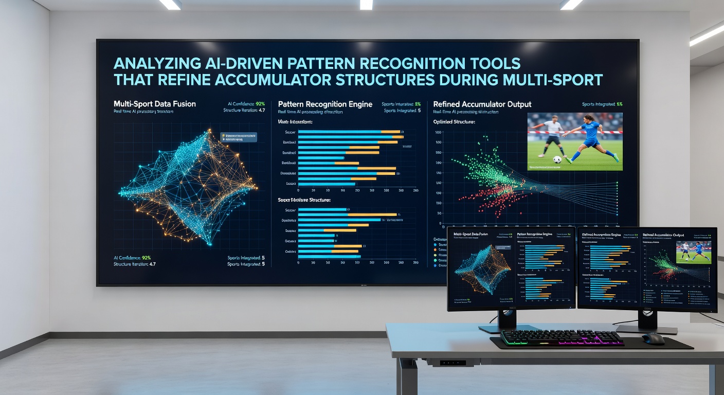Close-up of mobile screen showing refined accumulator structure with live multi-sport data overlays
