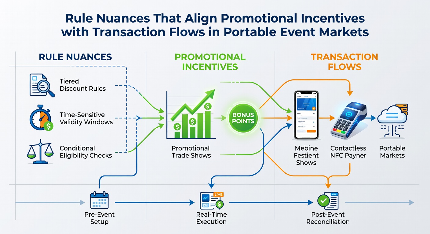 Transaction flow diagram illustrating promotional incentive synchronization with deposits and payouts in event markets